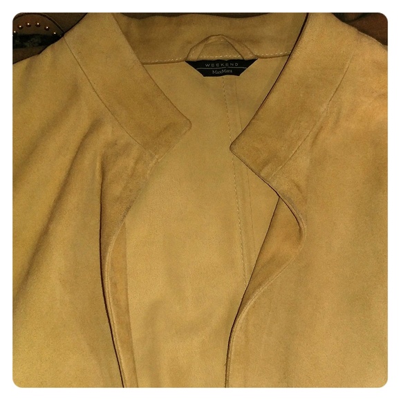 HP 🎉🍾 $755 Max Mara weekend suede coat - Picture 2 of 5